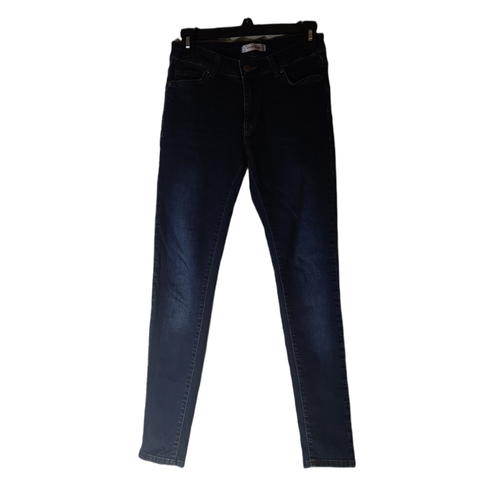 Anine Bing Midrise Skinny Leg Blue Jeans 26 Preowned